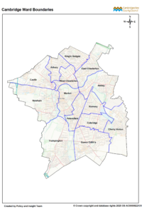 Cambridge Ward Boundaries